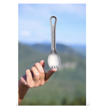 Compra MSR - Titan Spork, Forchetta e cucchiaio in Titanio su MountainGear360