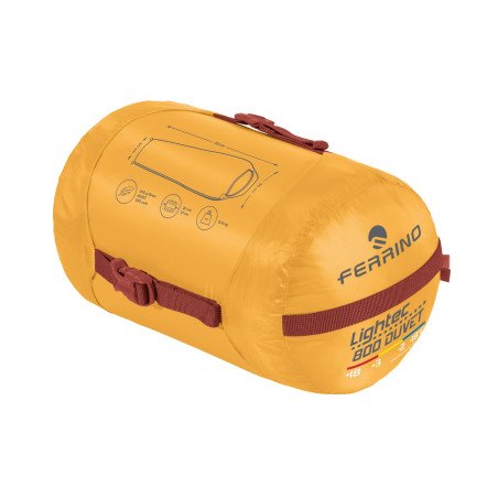 Buy Ferrino - Lightec 800 Duvet RDS Down feather sleeping bag up MountainGear360