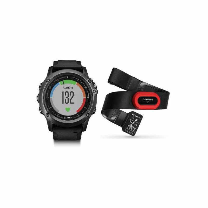 GARMIN - Ensemble fenix 3 Sapphire HR Performer