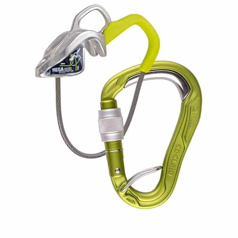 Edelrid - Mega Jul Belay Kit Bulletproof Screw kit carabiner and belayer