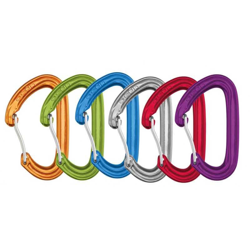 OCUN - KESTREL, set 6 ultralight carabiners