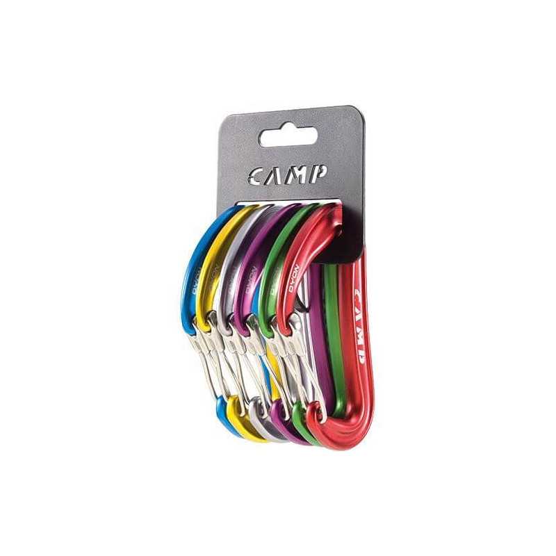 Buy CAMP - Dyon Rack Pack 6pcs, carabiners up MountainGear360