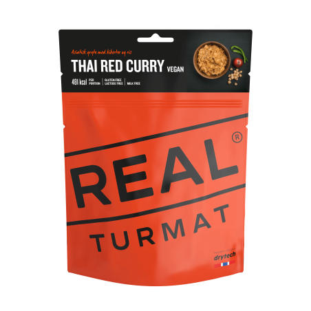 Acheter Real Turmat - Curry rouge thaïlandais, repas en plein air debout MountainGear360