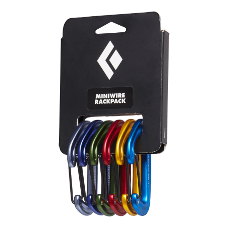 Buy Black Diamond - MiniWire Rackpack set 6 carabiner up MountainGear360