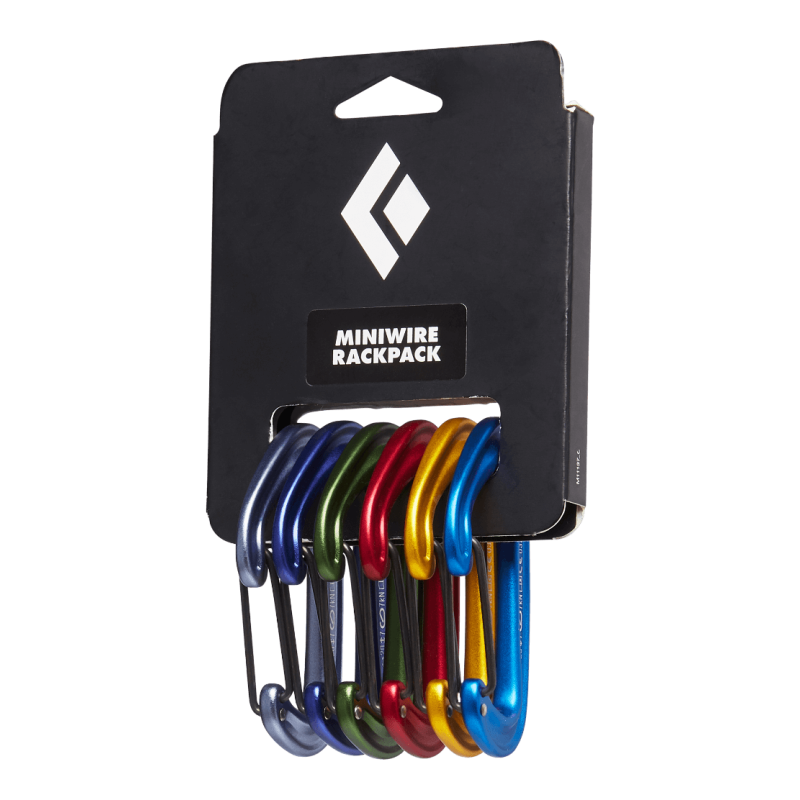 Black Diamond - MiniWire Rackpack set 6 carabiner