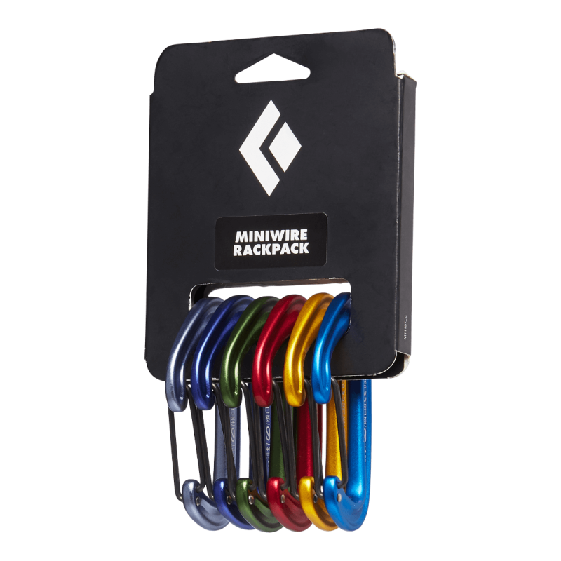 Acheter Black Diamond - MiniWire Rackpack set 6 mousquetons debout MountainGear360