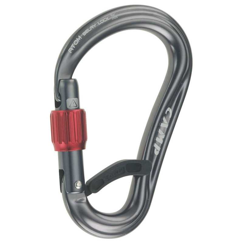 Camp - Atom Belay Lock, moschettone HMS da sicura