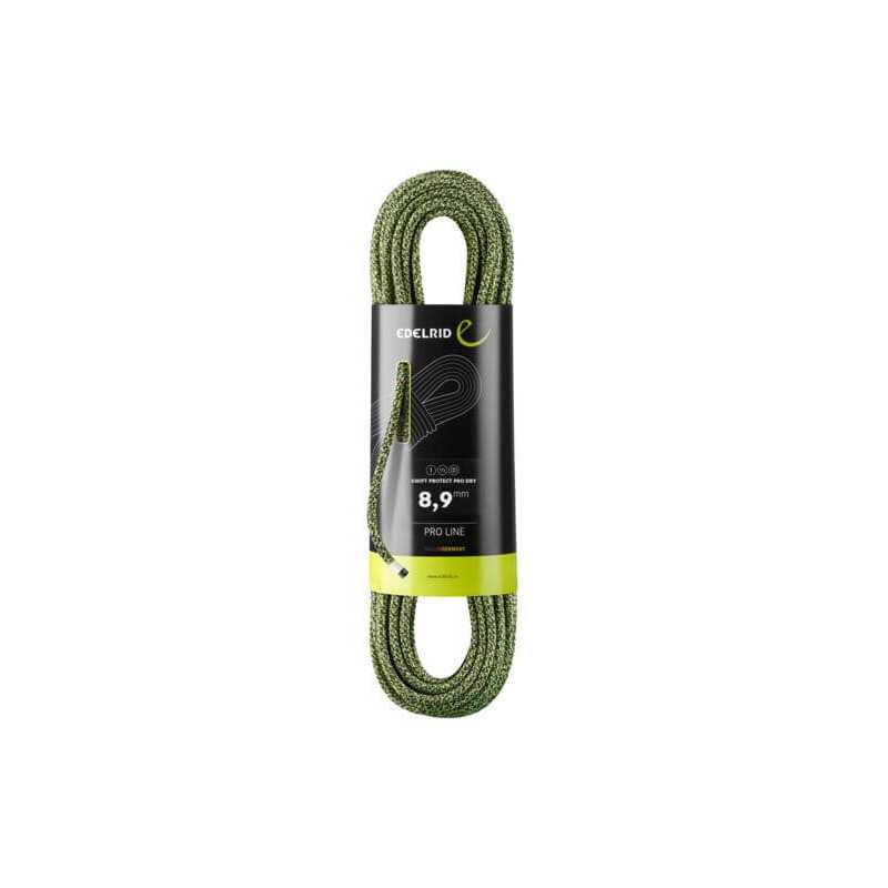 Edelrid - Swift Protect Pro Dry 8,9 mm, trois certifications corde super résistante