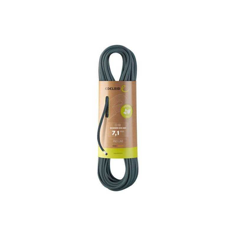 Compra Edelrid - Skimmer Eco Dry 7,1mm, mezza corda superleggera su MountainGear360