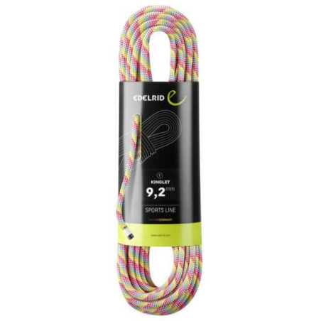 Edelrid - Kinglet 9.2 mm, corde simple lumière