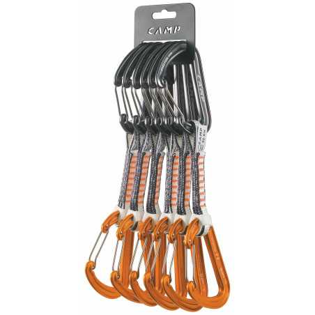 CAMP - Photon Wire Express KS Dyneema 2020 Set 6pcs 11cm, cinta exprés superligera rock