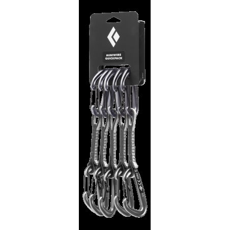 Black Diamond MiniWire Quickpack set 6 cintas rápidas ligeras