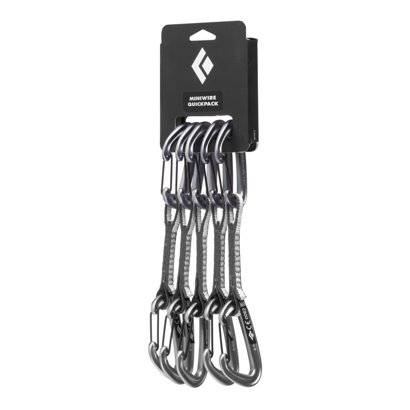 Black Diamond  MiniWire Quickpack set 6 rinvii leggeri