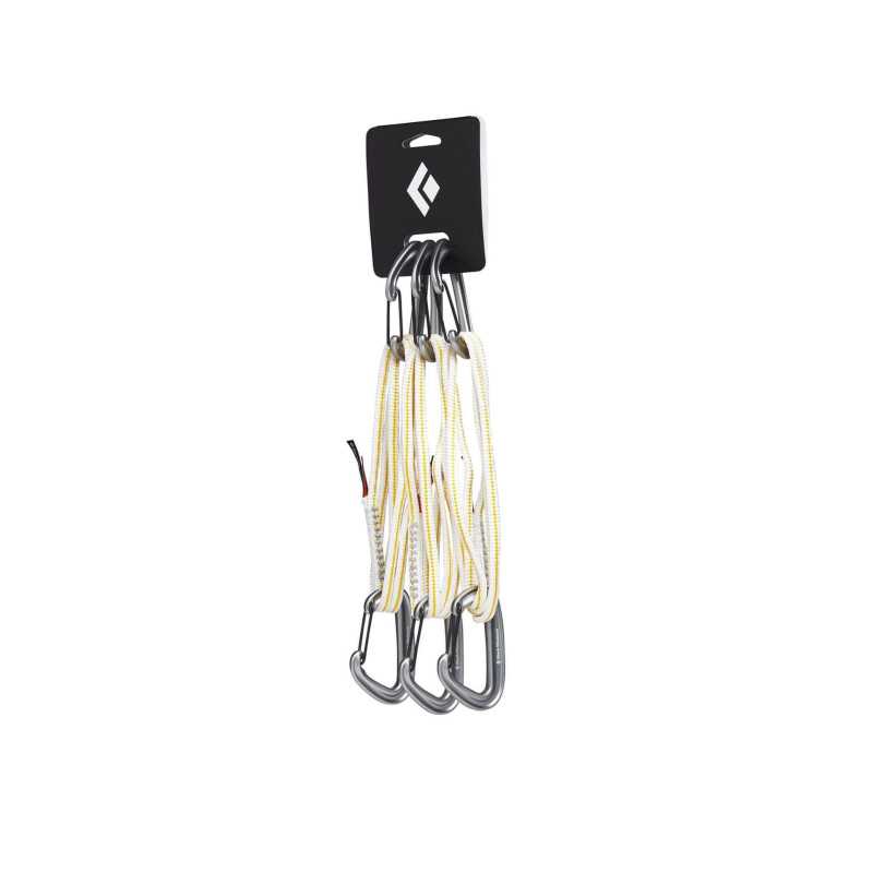 Black Diamond MiniWire Alpine Quickpack set of 3 light quickdraws