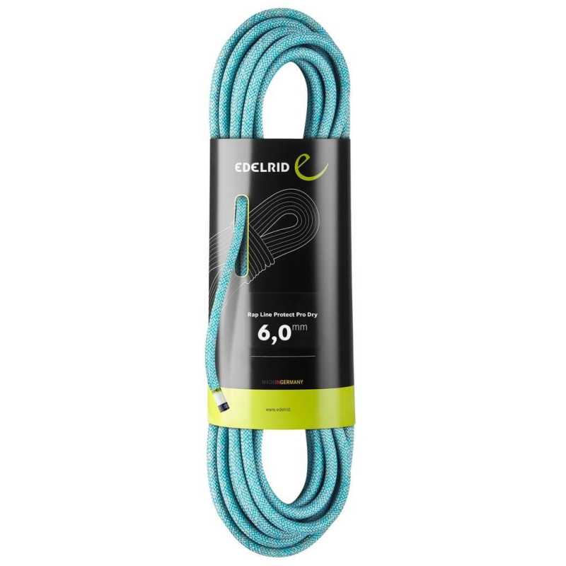 EDELRID - Rap Line Protect Pro Dry 6 mm, corde accessoire dynamique