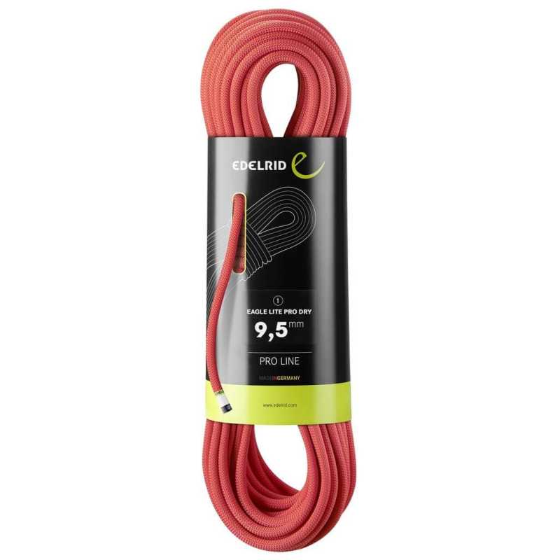 EDELRID - EAGLE LITE PRO DRY 9,5 mm, Einfachseil