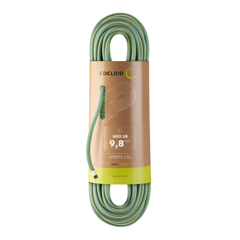 Edelrid - Neo 3R 9,8 mm, corde simple éco-durable