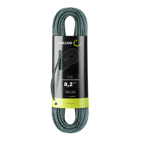 Edelrid - Starling Protect PRO DRY 8,2mm, Kevlar verstärktes Halbseil