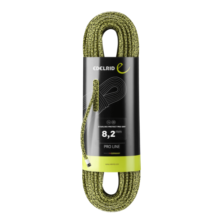 Edelrid - Starling Protect PRO DRY 8,2mm, demi-corde renforcée Kevlar