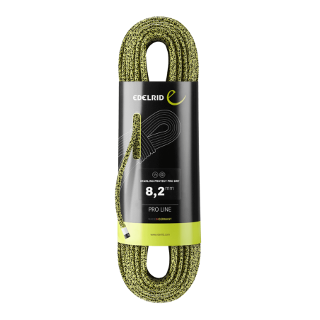 Buy Edelrid - Starling Protect PRO DRY 8,2mm, Kevlar reinforced half rope up MountainGear360