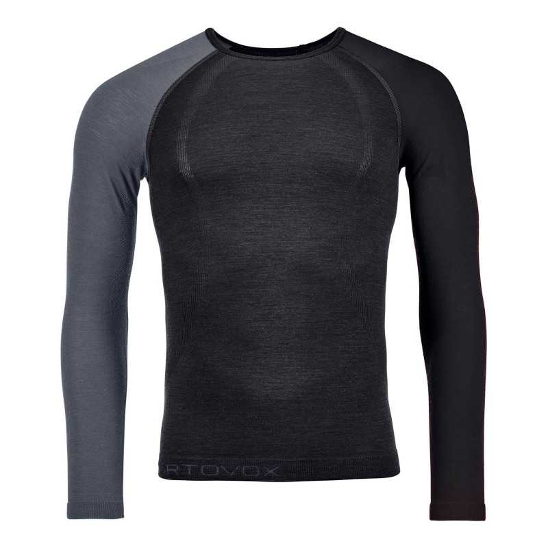 Buy Ortovox - 120 Comp Light Long Sleeve M, merino wool sweater up MountainGear360
