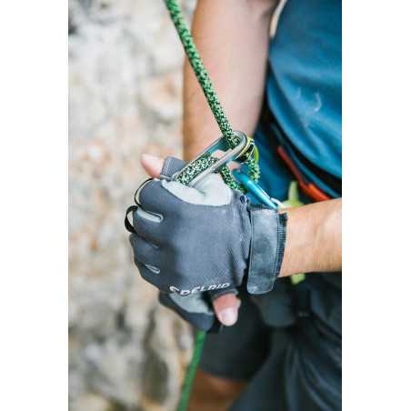Buy Edelrid - Work Gloves Open II, gloves for via ferratas, and beaying up MountainGear360
