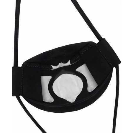 Buy La Sportiva - Stratos Mask Black Protective washable face mask up MountainGear360