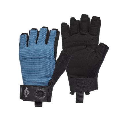 Acheter Black Diamond - CRAG Half Finger NOIR demi-doigt gants ferrata debout MountainGear360