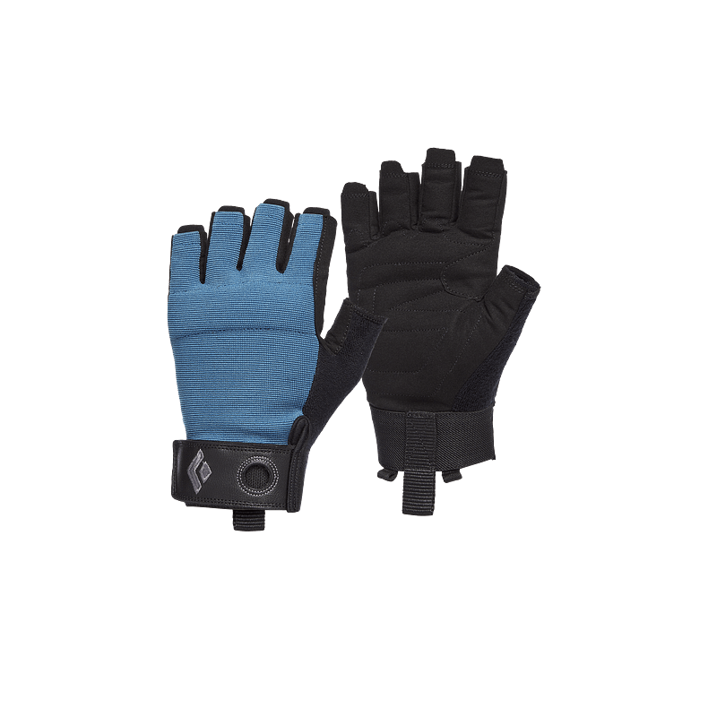 Black Diamond - CRAG Half Finger NOIR demi-doigt gants ferrata