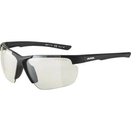 Alpina - Defey HR, gafas deportivas Black Matt