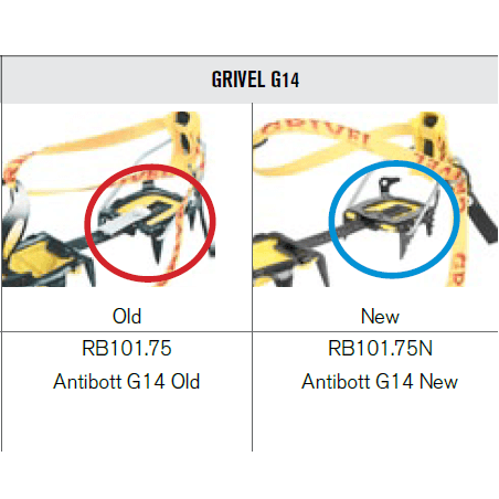 Comprar Grivel - Antibott G14 Antiguo arriba MountainGear360
