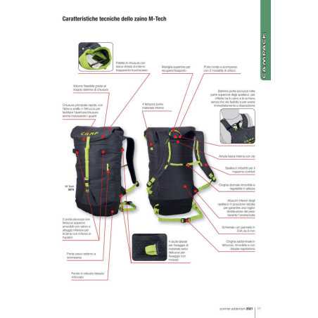 CAMP - M-Tech 22l technischer Bergsteigerrucksack