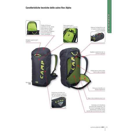 Camp - mochila Rox Alpha 40l crag