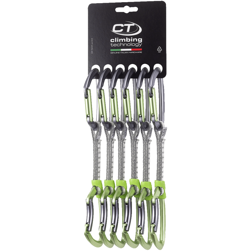 Buy Climbing Technology - Lime Dyneema SET 5 quickdraws up MountainGear360