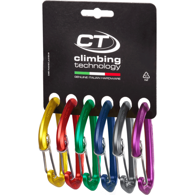 Climbing Technology - Berry Pack 6 farbige Karabiner