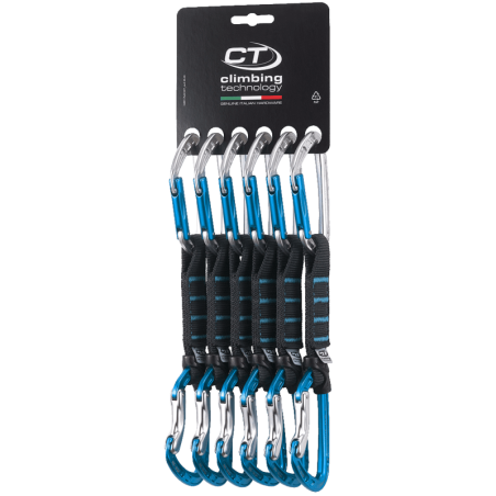 Climbing Technology - Aerial PRO 12cm Nylon rastremato SET 6 rinvii