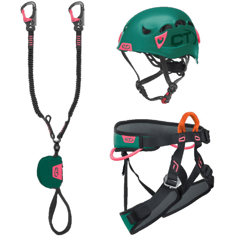 Climbing Technology - VF Kit Plus G-Compact W, kit ferrata