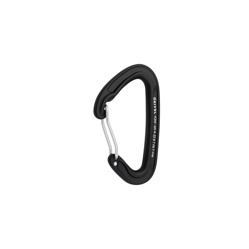Acheter Grivel - Mousqueton fil ultra léger Plume Wire K3W debout MountainGear360