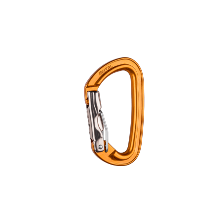 Comprar Grivel - Mosquetón Plume Wire Lock K3L con bloqueo innovador arriba MountainGear360