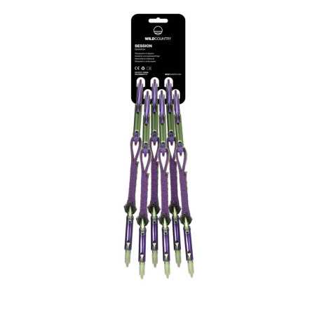 Buy Wild Country - Session set 6 quickdraws 12cm up MountainGear360