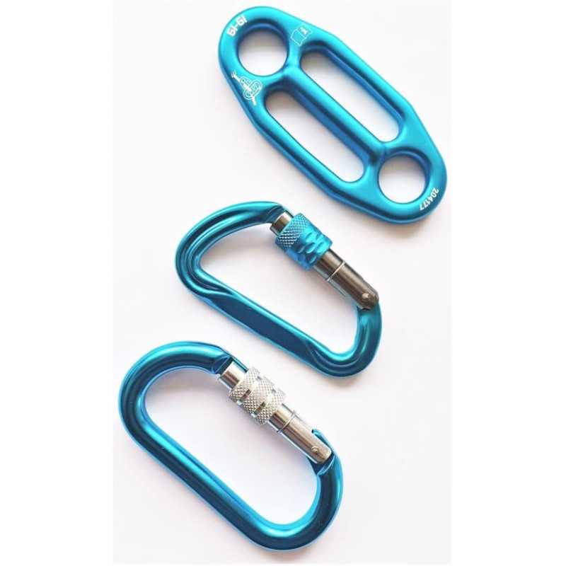 KONG - GI-GI set, plate set and carabiners