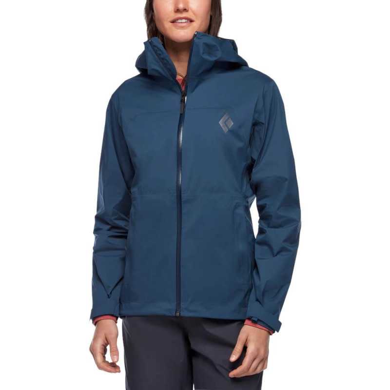 Black Diamond - W STORMLINE STRETCH RAIN SHELL, chaqueta para mujer