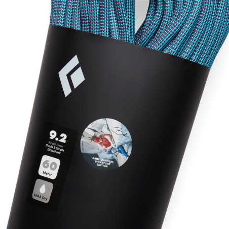 Acheter Black Diamond - 9.2 Rope Dry Babsi Edition, corde sèche complète debout MountainGear360