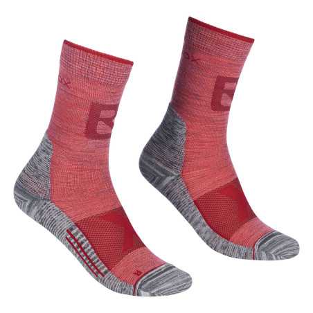 Buy Ortovox - Alpinist Pro Comp Mid blush, women's mountaineering socks up MountainGear360