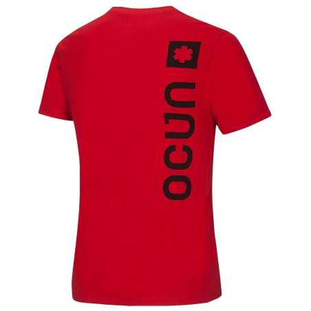 Comprar Ocun - Logo Tee men Garnet Red, camiseta para hombre arriba MountainGear360