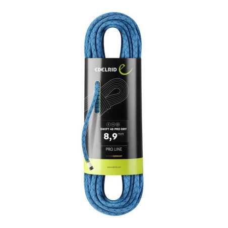 Edelrid - Swift 48 Pro Dry 8,9mm, cuerda tres certificaciones