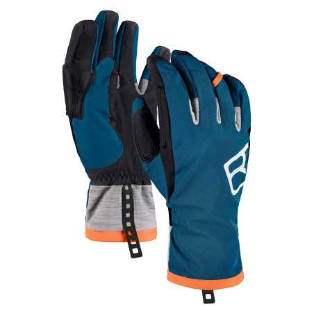 Comprar Ortovox - Tour Glove M azul petróleo, merino arriba MountainGear360