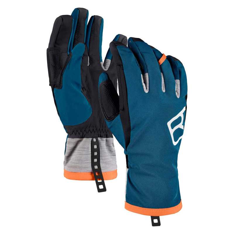 Comprar Ortovox - Tour Glove M azul petróleo, merino arriba MountainGear360