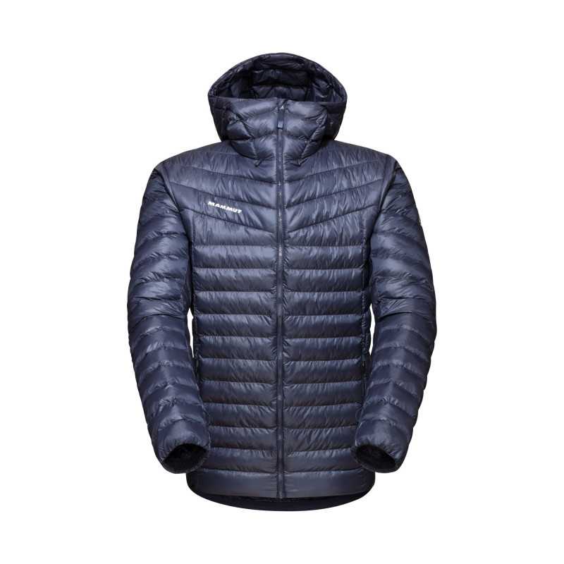 Mammut - Chaqueta con capucha Albula IN hombre Marino-Blanco