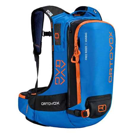 Buy Ortovox - Free Rider 22 Avabag, avalanche backpack with airbag up MountainGear360